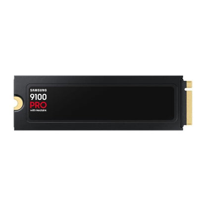 Samsung - Internal SSD - 9100 PRO with NVMe M.2 PCIe 5.0 x4 heatsink - 2TB - Read speed up to 14,800MB/s - MZ-VAP2T0CW