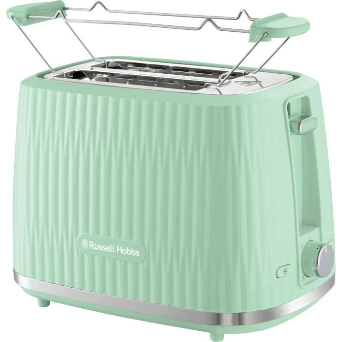 Toaster - RUSSELL HOBBS - EDEN - 800 W - 2 slots - Pistachio