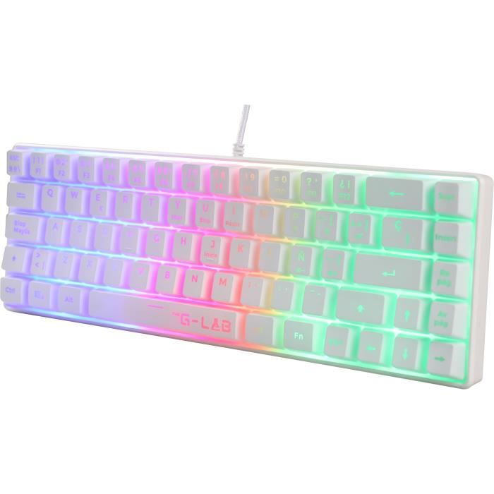 2 in 1 Gamer Pack - THE G-LAB - COMBO HYDRO - Wired Mouse - Wired Keyboard