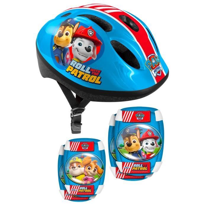 Helmet and elbow/knee pad set - 50/56 cm - PAT PATROUILLE - PA450507