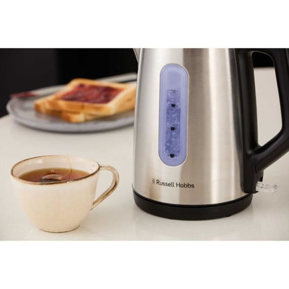 Kettle - RUSSELL HOBBS - HEATON - 2400 W - 1.7 L - Stainless steel