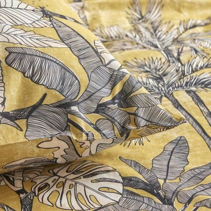 SUNSHINE LOUISA Printed Bedding Set - TODAY - Yellow 260x240cm