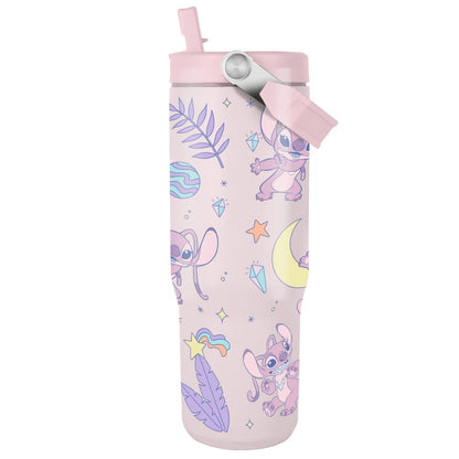 Disney Stitch Angel thermos tumbler 880ml