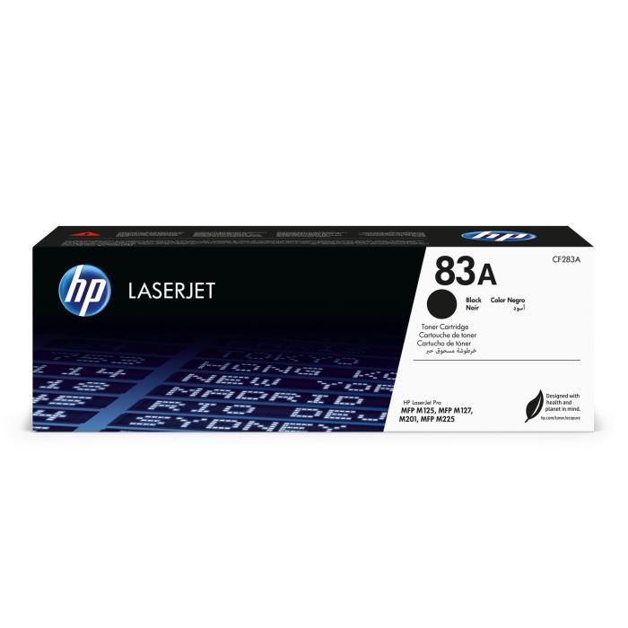 Toner HP 83A LaserJet - Noir (CF283A)