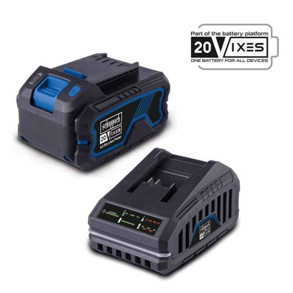 4Ah battery pack + 4.5A charger - SCHEPPACH - 20V IXES - SBSK4.0 - Universal battery and charger for the entire 20V IXES range