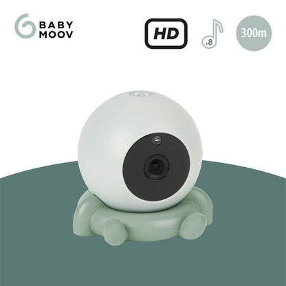 Babymoov Additional HD Camera YOO Go+ Video Babyphone - Long Battery Life Rechargeable Battery - Camera Base Included