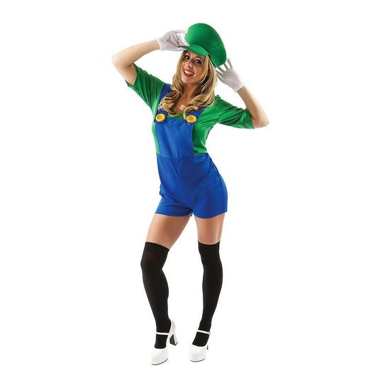 Female Super Plumber's Mate Adult Costume, Small