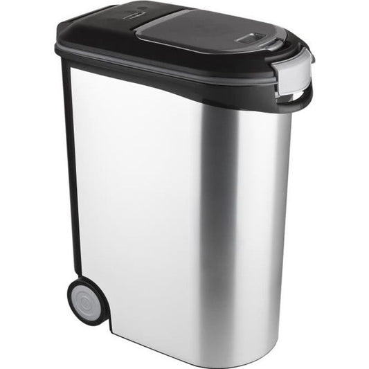 Curver container of animal food 20 kg 54 l silver