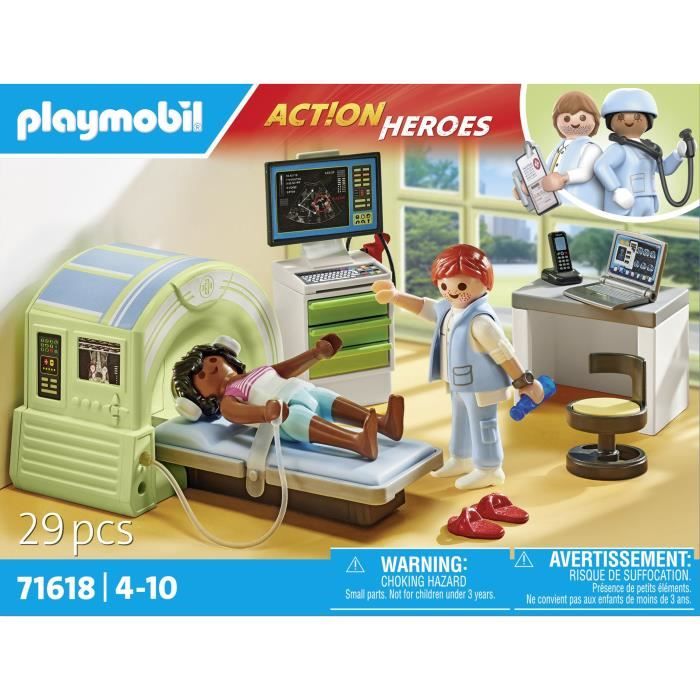 PLAYMOBIL - 71618 - Patient Medical Scanner