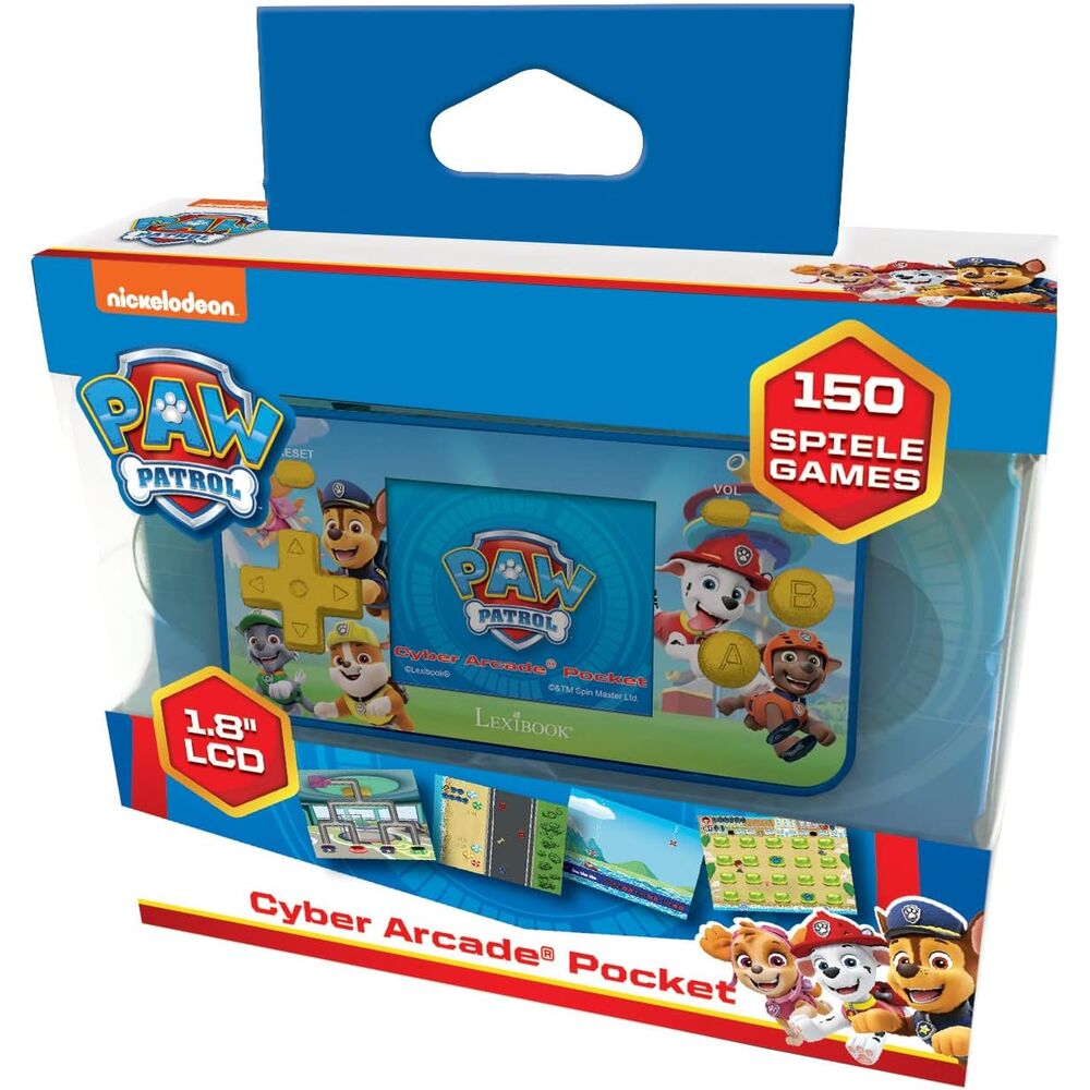 Paw Patrol Cyber Arcade Pocket console