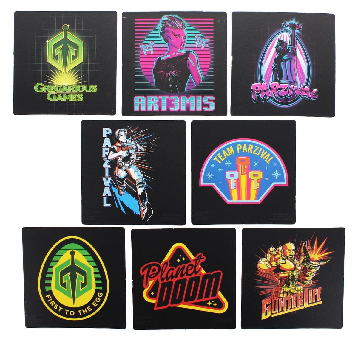 Ready Player One 8-Piece Coaster Set