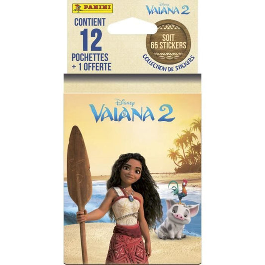 Blister - PANINI - Vaiana 2 - 12 pockets - 1 free - 65 stickers