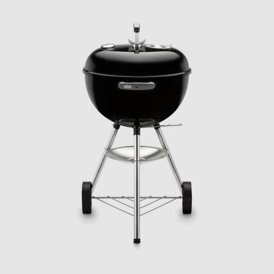 Charcoal barbecue - WEBER - Classic Kettle - Enamelled steel - Diameter 47 cm - Integrated thermometer