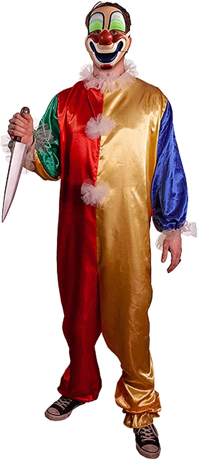Halloween Young Michael Myers Child Clown Costume with Mask | One Size