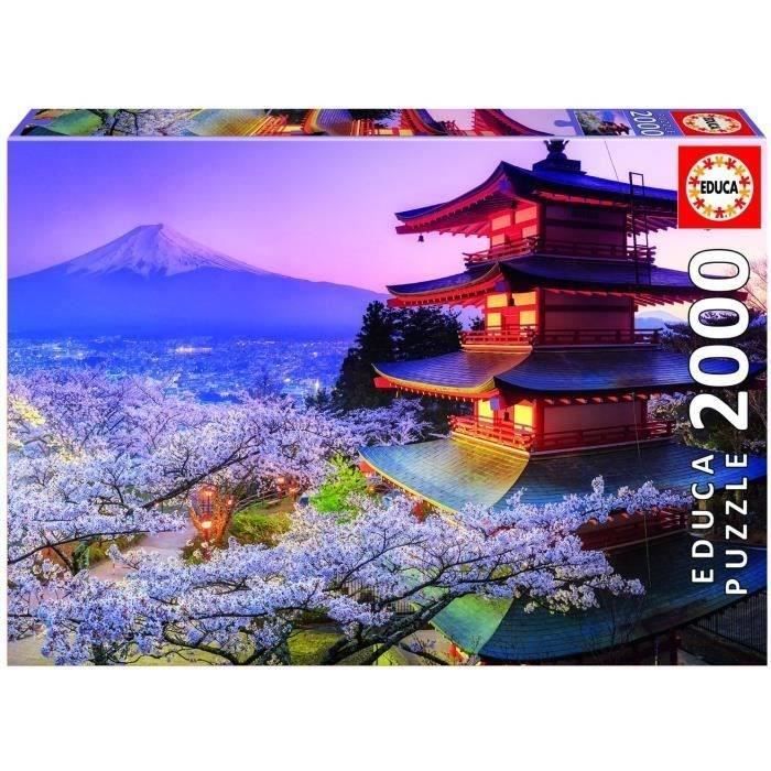 EDUCA Puzzle 2000 Pieces - Mount Fuji Japan