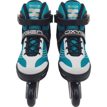 Adjustable semi-soft In-line inline skate - size 42-45 - SKIDS CONTROL OXYGEN - OX794303