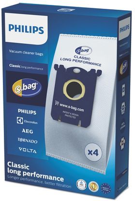 PHILIPS FC8021 / 03 Classic S-bag vacuum cleaner bags 3L - pack of 4