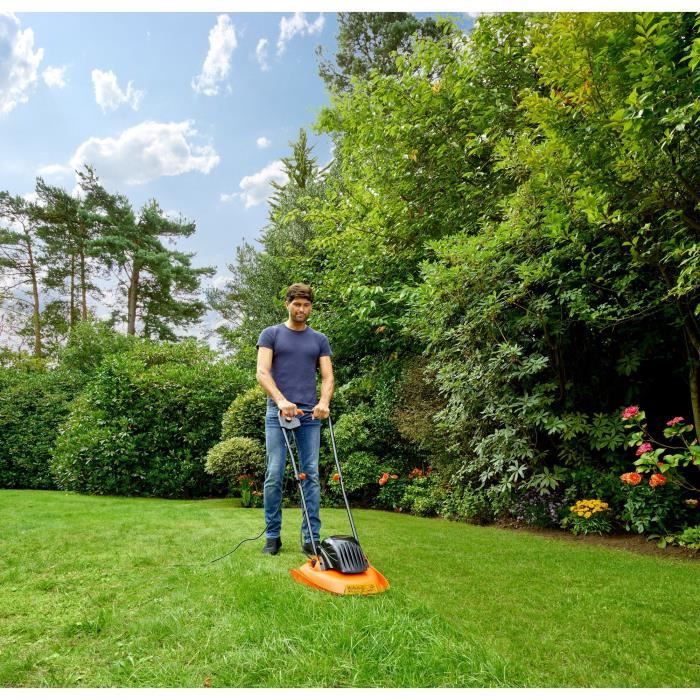 BLACK & DECKER BEMWH551-QS electric air cushion mower - 1200 W - 30 cm - 6 blades