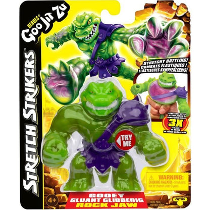 Stretch Strikers 11cm Figure (Random Asst) - HERoeS OF GOO JIT ZU - Slimy Heroes with Warrior Armor
