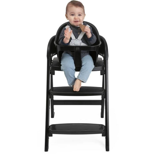 CHICCO Crescendo Lite evolving high chair - Cairo coal - Black - 8.25 Kg - Up to 99 years
