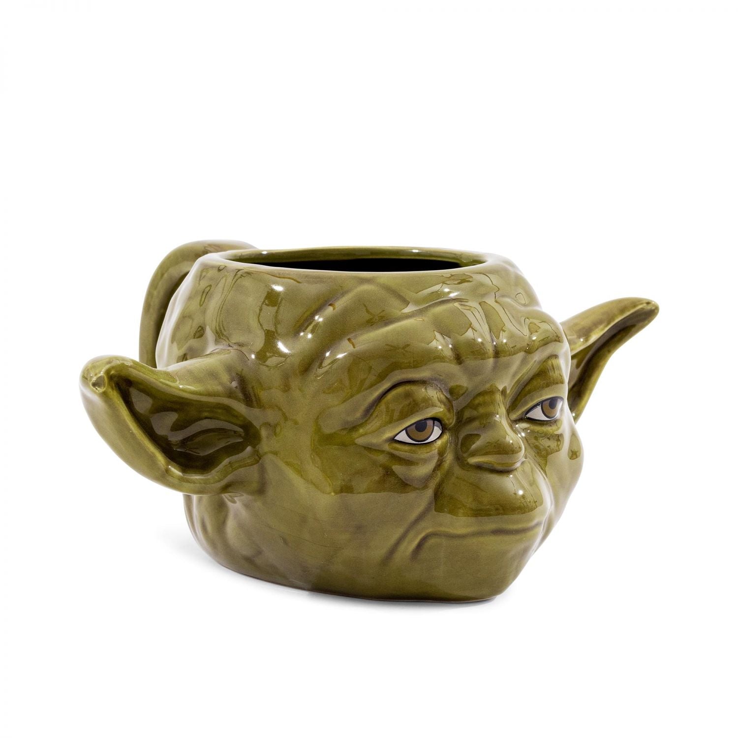 Star Wars Yoda Sculpted Ceramic Mug | Holds 24 Ounces