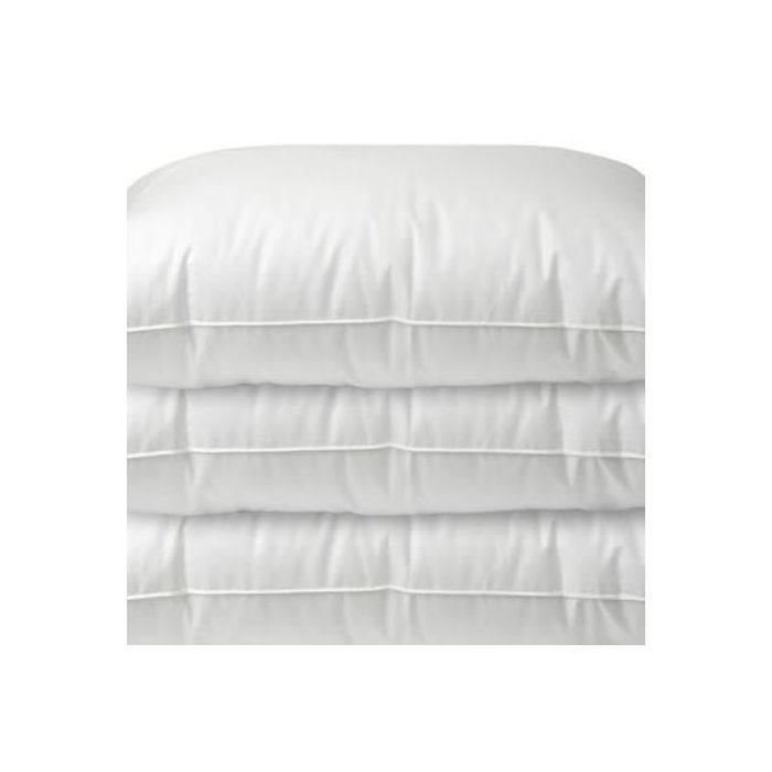 Set of 4 pillows - Visible bourdon finish - 60x60 cm - BLANREVE