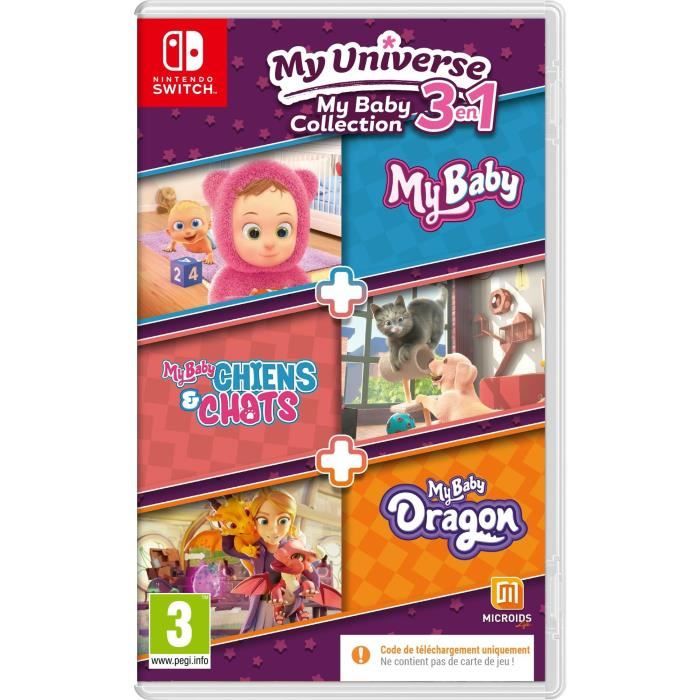 My Universe: My Baby Collection 3 in 1 - Nintendo Switch Game - Code in a Box