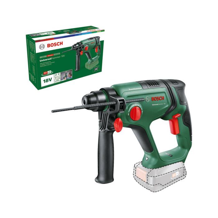 Hammer drill - BOSCH - UniversalHammer 18V - Cordless - 2 joules - SDS Plus