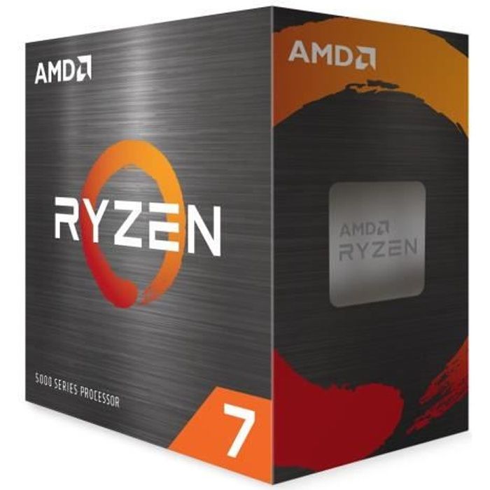 AMD RYZEN 7 5800X - AM4 processor - 4.70 GHz - 8 cores