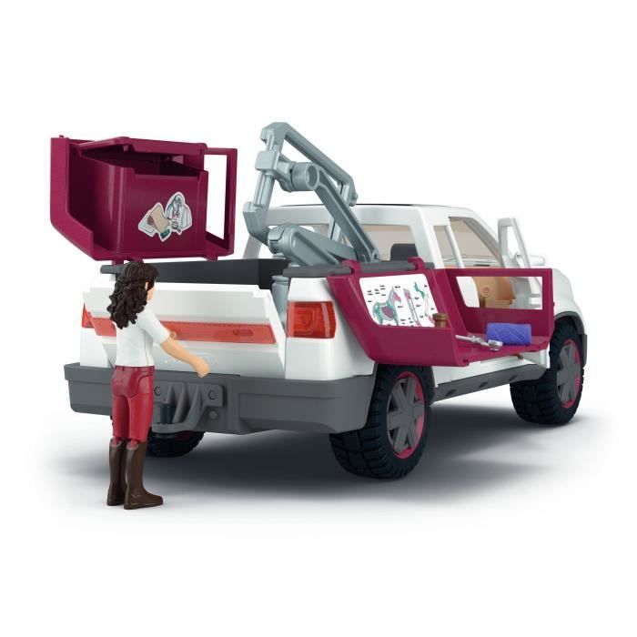 Mobile Veterinary Set with Trailer, SCHLEICH 42704 Horse Club