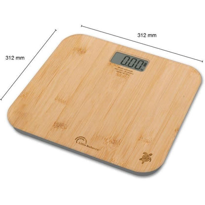 Bathroom scale - LITTLE BALANCE - Automatic Kinetic - Bamboo
