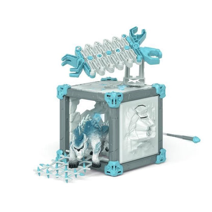 BattleCave Ice Beast Set, SCHLEICH 42733 Eldrador, Ages 4+