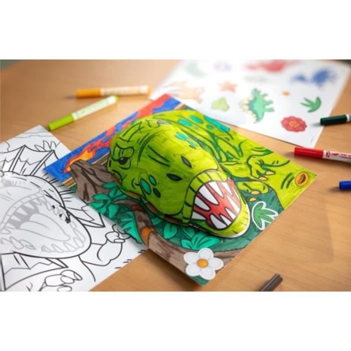 Creative - CRAYOLA - POPS 3D Dinosaurs - Fabulous 3D dinosaur drawings! Ages 6 and up