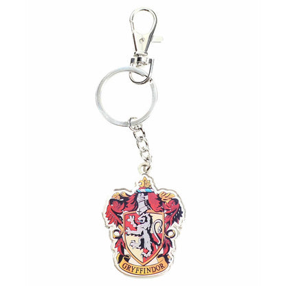 Harry Potter Gryffindor shield metal keychain