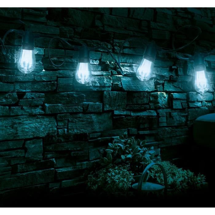 Solar garland - Rio Color - 5 m - Black