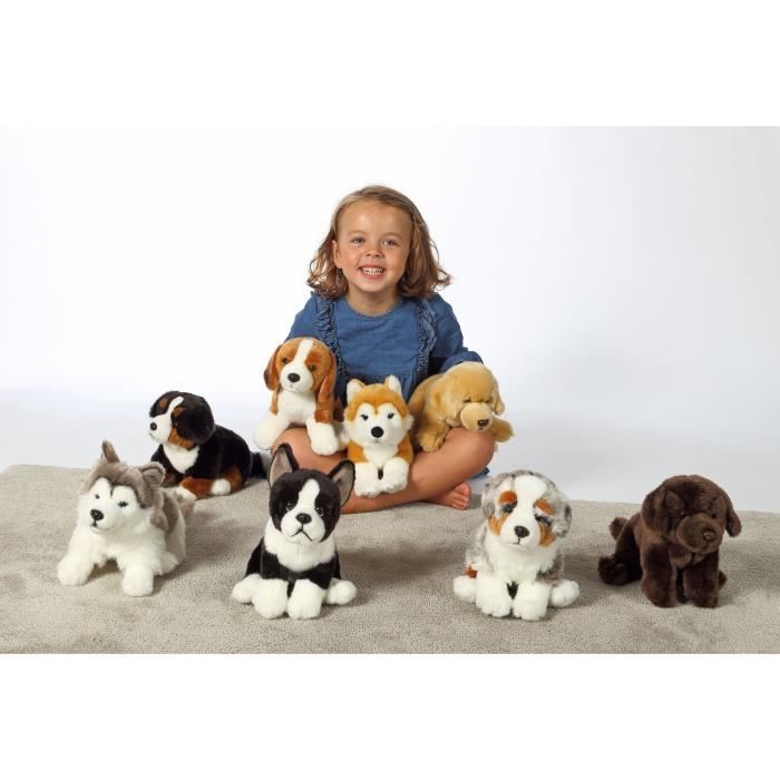 Bernese Mountain Dog Plush - GIPSY TOYS - Sitting, 25 cm