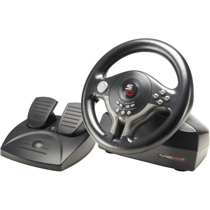 Steering Wheel Driving Wheel - SUBSONIC - Compatible Switch, PS4, Xbox One, PC