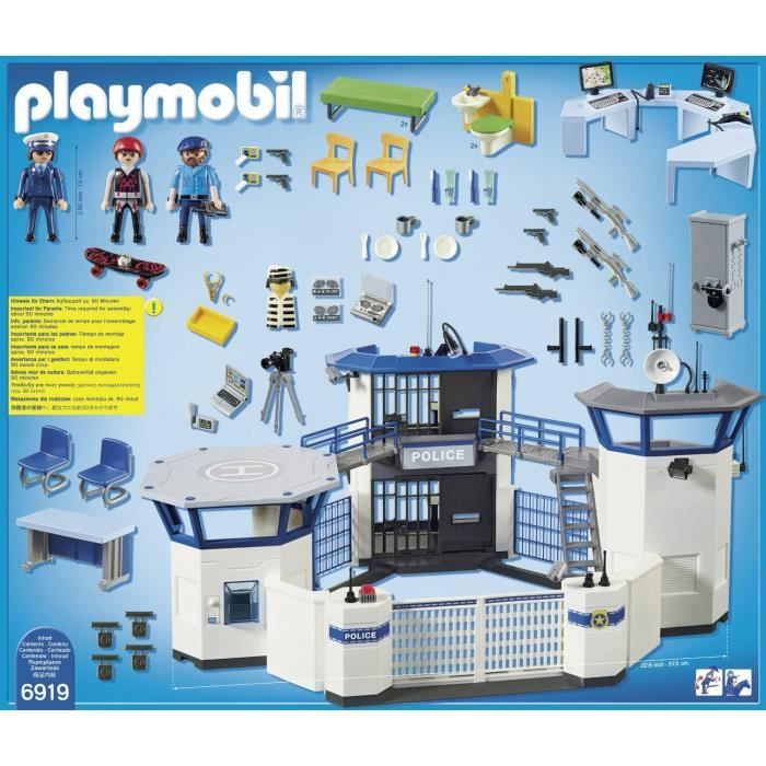 PLAYMOBIL 6919 - City Action - Police Station with Prison