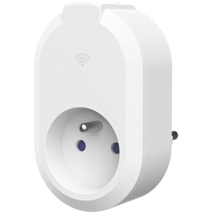 Set of 2 connected sockets - LINK2HOME - 230 V - White