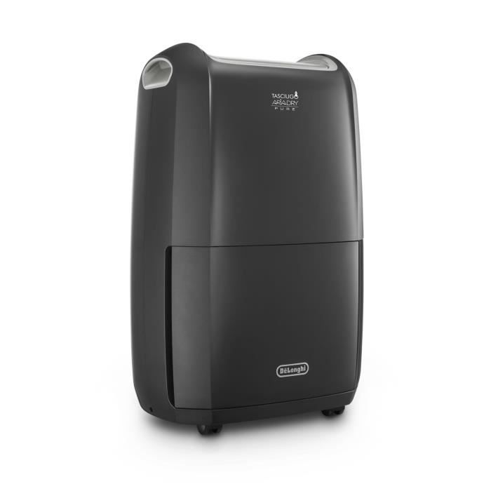 Dehumidifier - DELONGHI - 5 L tank - 21 L capacity in 24 hours - 3 ventilation speeds - Wifi