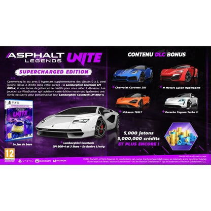 Asphalt Legends Unite - PS5 Game - Supercharged Edition