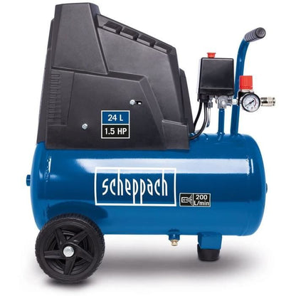SCHEPPACH compressor - 24L 8 bar - 1100W - HC30OX