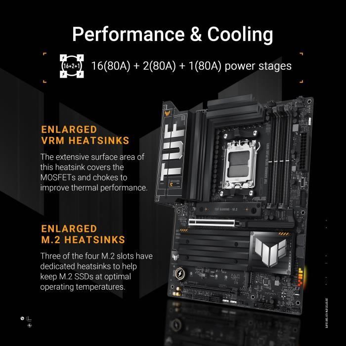 Motherboard - ASUS - TUF GAMING X870-PLUS WIFI