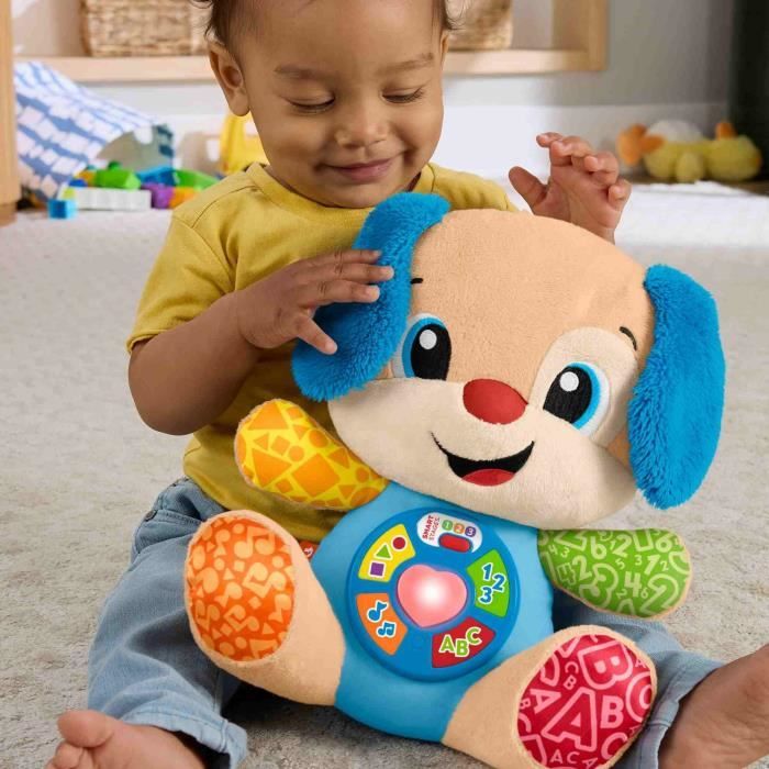 Fisher-Price-Laugh and Learn-Puppy Progressive Awakening-Musical Plush JFD20