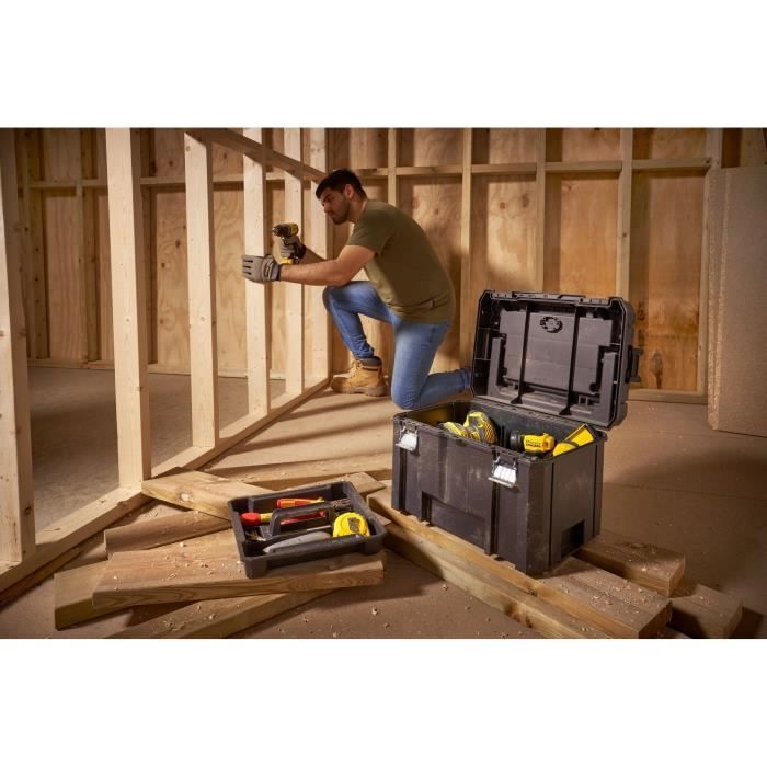 PRO-STACK Organizer Chest - STANLEY FATMAX - FMST1-75796 - 23 L - 30 kg Load