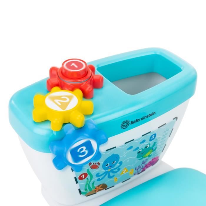 BABY EINSTEIN 2 in 1 Potty & Toilet Trainer, Innovative Toilet Training System, Flush with Music