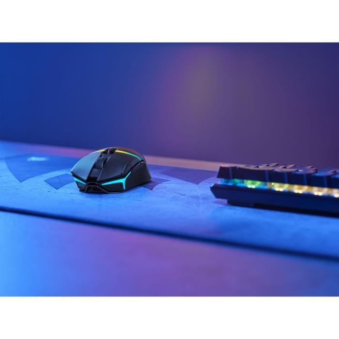Wireless Gaming Mouse - CORSAIR - NIGHTSABRE WIRELESS - RGB - Black
