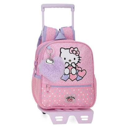 Hello Kitty Hearts & Dots trolley 25cm
