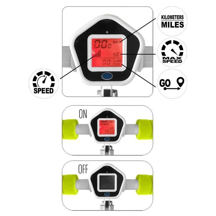 Skids Control Foldable Scooter - Blue