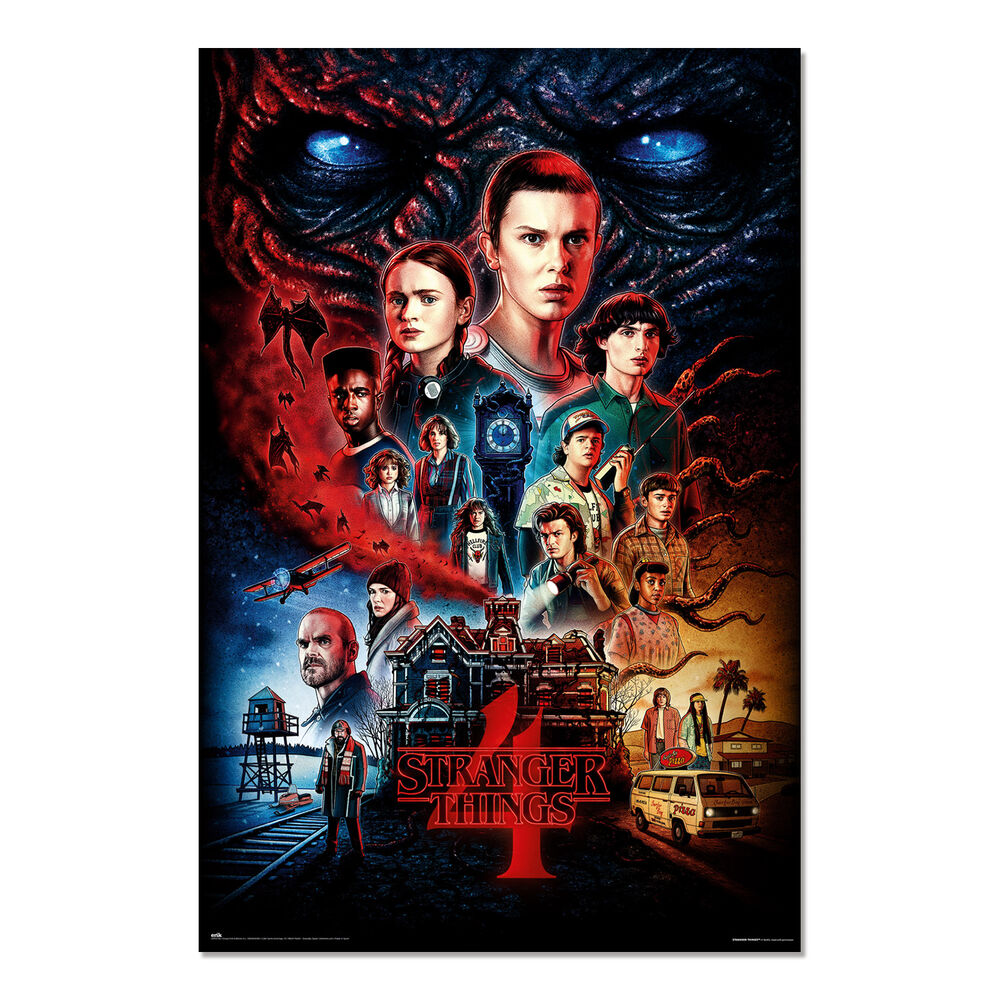 Stranger Things Vecna House poster